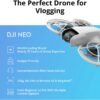 DJI Neo Three-Battery Combo, Mini Drone with 4K UHD Camera for Adults, 135g Self Flying Drone that Follows You, Palm Takeoff, Subject Tracking, QuickShots, Stabilized Video (Controller-Free)