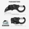 Small Pocket Knife for Men, Self Defense Keychain Box Cutter with 1.34inch Blade, Mini Folding Knives EDC Gadgets for Everyday Carry, Christmas Stocking Stuffers Gift for Adults Men Him