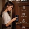 Devo G1 Video Smart Lock with Camera&Doorbell,6-in-1 Keyless Entry Door Lock with App Remote,Fingerprint ID,Auto Locks,Built-in Wi-Fi Smart Deadbolt for Front Door,Easy Install,Waterproof,BHMA Grade 3