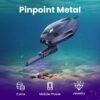 DORY EXPLORE treasure-hunting photography and videography underwater drone, metal detector & net bag, Bluetooth RC, uncovers the secrets of the ocean and experience underwater Adventure (Deep Purple)