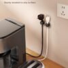 12 Pack Magnetic Cable Management Clips, Phone Electric Charging Cord Holder, Desktop Cord Organizer, Adhesive Cable Organizer Keeper for Home Kitchen Office Desk Outdoor Wall Car Bedroom Nightstand