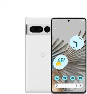Google Pixel 7 Pro - 5G Android Phone - Unlocked Smartphone with Telephoto , Wide Angle Lens, and 24-Hour Battery - 128GB - Snow