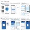 Solity No-Hub Smart Digital Door Lock, Designed in Korea, Keyless Entry, Wi-Fi, Remote Control, Touchscreen Keypad, Auto Lock, IP54 Waterproof GT10BK Biometric (GT10BK_ORB)