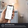 Kasa Smart Plug HS103P2, Smart Home Wi-Fi Outlet Works with Alexa, Echo, Google Home & IFTTT, No Hub Required, Remote Control,15 Amp,UL Certified, (Pack of 2) White