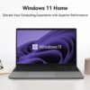 Windows 11 Slim Student Laptop: 15.6" Full HD | 512GB SSD | 12GB DDR4 RAM | Intel Jasper Lake N5095 | Numeric Keypad | Wi-Fi 6 | AMD Radeon Graphics | Business and Fun (2024)