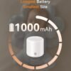 Dreamegg Portable White Noise Machine - Travel Sound Machine for Sleep, Features Powerful Battery, Egg-Sized, 16 Nature Sounds, Timer, Sound Machine for Baby Adults Office Privacy Home Gift