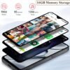 Mini 4G Smartphone Unlocked, 4.3 Inch Full Screen Dual Sim Quad Core Mini Phone Premium Child Phone Small Smartphone Student Pocket Cellphone, 2+16GB (Metallic Black)