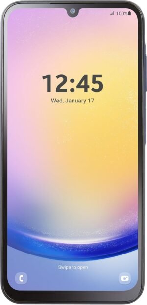 Tracfone | Samsung Galaxy A25 5G | Locked | 128GB |5000mAh Battery | 50MP Main Camera | 6.5-in. AMOLED Display | Black