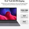 Windows 11 Slim Student Laptop: 15.6" Full HD | 512GB SSD | 12GB DDR4 RAM | Intel Jasper Lake N5095 | Numeric Keypad | Wi-Fi 6 | AMD Radeon Graphics | Business and Fun (2024)