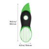 61njHF5PLL._AC_SL1500_.jpg OXO Good Grips 3-in-1 Avocado Slicer - Green