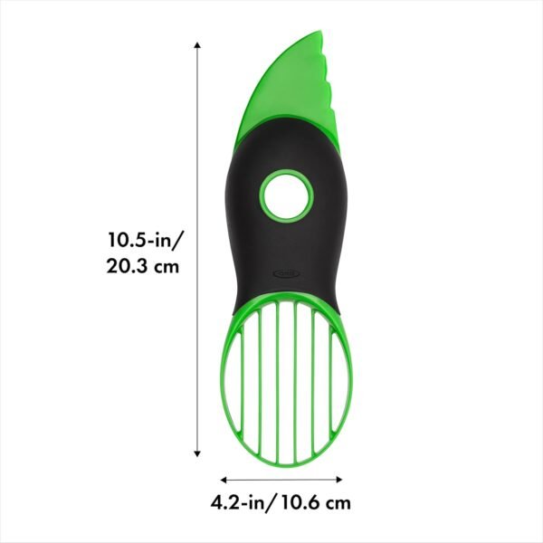 61njHF5PLL._AC_SL1500_.jpg OXO Good Grips 3-in-1 Avocado Slicer - Green