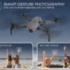 NEHEME NH525 Foldable Drones with 1080P HD Camera for Adults, RC Quadcopter WiFi FPV Live Video, Altitude Hold, Headless Mode, One Key Take Off Kids or Beginners 2 Batteries, Upgraded Version