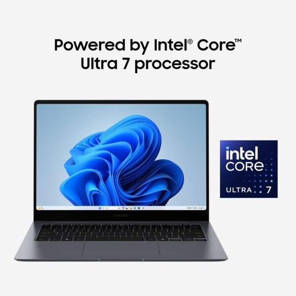 SAMSUNG 16' Galaxy Book4 Pro Laptop PC Computer, Intel Core 7 Ultra Processor 1TB, 3K AMOLED (2880 x 1800) Touchscreen, Advanced Security, 2024 Model, NP960XGK-KG1US, Moonstone Gray