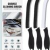 SXhyf Cleaning Brush - Hard Bristle Crevice Cleaning Brush, Multifunctional Gap Scrub Brush, Home Essentials, Bathroom Cleaner Tools for Household Use, Kitchen, Window, Faucets, Toilet, Grout, Car