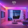 Govee 100ft RGBIC LED Strip Lights, Smart LED Lights Work with Alexa and Google Assistant, LED Lights for Bedroom WiFi App Control Segmented DIY Multiple Colors, Color Changing Light, (2 x 50ft)