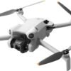 DJI Mini 4 Pro Fly More Combo with DJI RC 2 (Screen Remote Controller), CP.MA.00000735.01 Folding Drone with 4K Video, Under 249g, 34 Mins Flight Time, Vision Sensing + 128GB Card + Pilot Kit