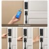 Philips Wi-Fi Smart Lock with Handle, Keyless Entry Keypad Door Lock with Handle, Front Door Deadbolt Set with WiFi Gateway, App Control, Fingerprint Unlock, PIN Code Unlock, Auto Locking