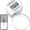 RENPHO Body Measuring Tape, Smart Tape Measure for Weight Loss, RENPHO Body Measuring Tape, Smart Tape Measure for Weight Loss, Bluetooth Fitness Equipment with App, Measuring Waist, Hip, Bust, Arms, Muscle Gain, Retractable, 60in /150cm, White