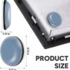 Appliance Sliders for Kitchen 24 PCS Self-Adhesive Small Kitchen Appliance Slider Hacks Easy to MovIing & Space Saving Must Have Gadgets Mixer Accessories for countertop
