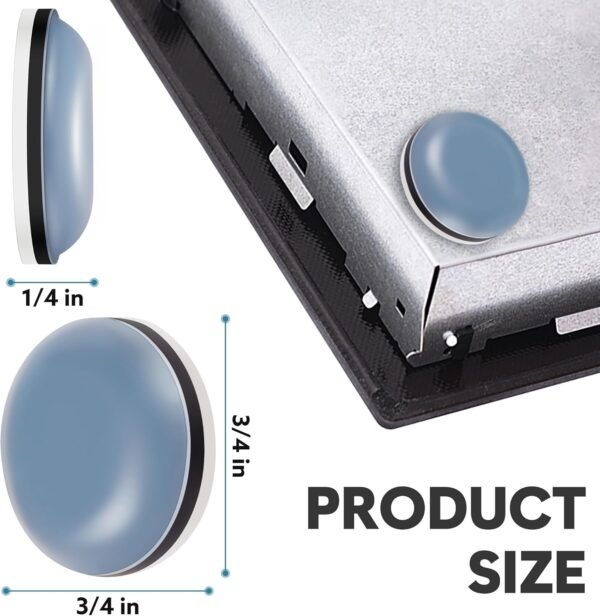 Appliance Sliders for Kitchen 24 PCS Self-Adhesive Small Kitchen Appliance Slider Hacks Easy to MovIing & Space Saving Must Have Gadgets Mixer Accessories for countertop
