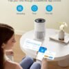 GoveeLife Mini Air Purifier for Bedroom, HEPA Smart Filter Air Purifier with App Alexa Control for Pet Hair, Odors, Pollen, Smoke, Portable Air Cleaner with 3 Speeds, 2 Modes, Timer, Aroma for Home