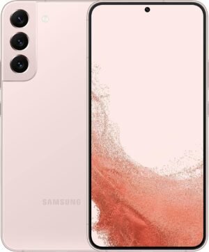 SAMSUNG Galaxy S22+ Plus 5G, US Version, 128GB, Pink Gold - Unlocked (Renewed)