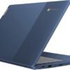 Lenovo Chromebook 14 Touchscreen Laptop (14" FHD Touch Display, 8-Core MediaTek Kompanio 520, 4GB RAM, 128GB Storage (64GB eMMC+64GB SD)), Webcam, 13-Hrs Long-Battery Life, Chrome OS, Abyss Blue