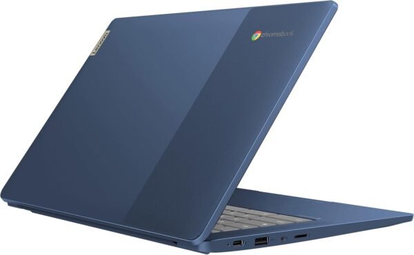 Lenovo Chromebook 14 Touchscreen Laptop (14" FHD Touch Display, 8-Core MediaTek Kompanio 520, 4GB RAM, 128GB Storage (64GB eMMC+64GB SD)), Webcam, 13-Hrs Long-Battery Life, Chrome OS, Abyss Blue