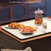 Electric Warming Tray - Full Surface Heating,Rollable & Portable,Premium Silicone Nano-Material,3 Temperature Settings,Auto Shut-Off -Versatile Food Warmer for Gatherings,Parties,Everyday Use