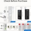 Philips Wi-Fi Smart Door Lock, Keyless Entry Door Lock with App Control,Fingerprint ID,Auto Lock,Keypad Deadbolt with Wi-Fi Bridge Adaptor,Smart Locks for Front Door-Matte Black