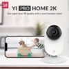 YI Pro 2K 3PC Home Security Camera, 2.4GHz Indoor Cameras for Home Security with Person, Vehicle, Animal Smart Detection, Phone App for Baby, Pet, Dog Monitoring, Works with Alexa and Google Assistant