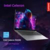 Lenovo Essential Laptop | Ideapad 1i | 12GB RAM | 15.6" FHD Display | 512GB PCIe+128GB eMMc Storage | 1 Yr Office 365 + Lenovo ADP | Intel Dual-Cores Processor | HDMI | Wi-Fi 6 | Win 11 Home | Gray