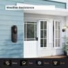 Smart Video Doorbell Camera Wireless, AI Human Detection and Instant Alerts, Night Vision, 2-Way Audio, Battery Powered, Cloud Storage Sold Seperately, 2.4G WiFi (Chime not Included)