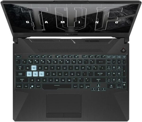 ASUS TUF 2024 A15 Gaming Laptop, 15.6" 144Hz FHD, 8-Core Ryzen 7 7435HS (Beats i7-13620H), NVIDIA RTX 3050 GPU, 64GB RAM, 2TB SSD + 256GB Portable SSD, RGB KB, RJ45, Keypad, Gamer Bundle, Win 11 Pro