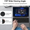 Windows 11 Slim Student Laptop: 15.6" Full HD | 512GB SSD | 12GB DDR4 RAM | Intel Jasper Lake N5095 | Numeric Keypad | Wi-Fi 6 | AMD Radeon Graphics | Business and Fun (2024)