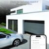 meross Smart Garage Door Opener Remote, Compatible with Apple HomeKit, Amazon Alexa, Google Assistant, SmartThings, Multiple Notification Modes, No Hub Needed