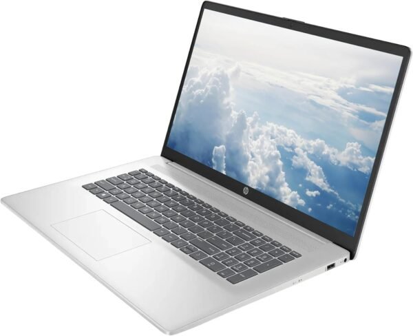HP 17.3" FHD Business Laptop, 32GB RAM 1.5TB Storage (1TB SSD+512GB Docking Station Set), 6-Cores AMD Ryzen 5, Windows 11 Pro with Microsoft Office Home & Business Included, PLUSERA Earphones, Silver