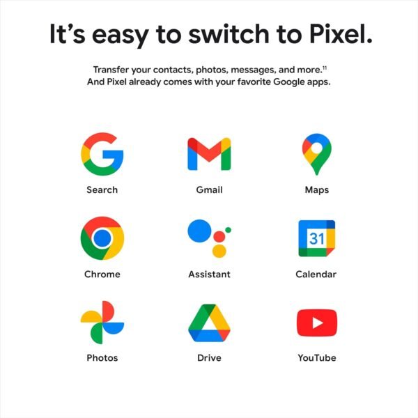 Google Pixel 8a - Unlocked Android Phone with Google AI, Advanced Pixel Camera and 24-Hour Battery - Obsidian - 128 GB