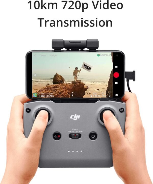 DJI Mini 2 Fly More Combo – Ultralight Foldable Drone, 3-Axis Gimbal with 4K Camera, 12MP Photos, 31 Mins Flight Time, OcuSync 2.0 10km HD Video Transmission, QuickShots, Gray (CP.MA.00000306.01)