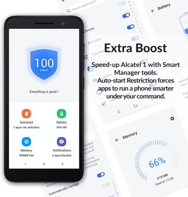 719PJlusosL._AC_SL1500_.jpg Alcatel 1 (32GB) 5.0" Full View Display - Removable Battery - Dual SIM GSM Unlocked US & Global 4G LTE International Version - Volcano Black