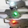 Drone Strobe Light, Anti Collision Light for FAA Drone Night Flying, Fits DJI Mini 3 Pro/Mini 4 Pro/Mini 2/Air 3/Air 3S/Mavic 3/Mavic 2/Avata/Neo/Flip(1pc pack)