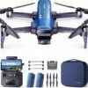 V11PRO Drone with 8K Camera for Adults, 3-Axis Gimbal Drone with 4K/30fps Video, 1/2 CMOS Sensor, 80min Flight Time with 2 Batteries, 6KM Video Transmission Quadcopter, Professional Drone