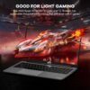 NIMO 15.6 FHD-Laptop,6-Cores AMD Ryzen 5 6600H 660M 6nm GPU, 32GB DDR5 1TB SSD (Beat i5-12450H),IPS 100W Type-C Business Gaming laptops-Computer with Fingerprint Backlit Keyboard WiFi5 Win 11