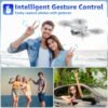 Drone with Camera for Kids & Adults, 1080P HD Mini FPV Drones with Altitude Hold, One-Key Take Off/Landing, Headless Mode, 360° Flips, Speed Adjustment, Toys Gifts for Boys Girls, Beginner