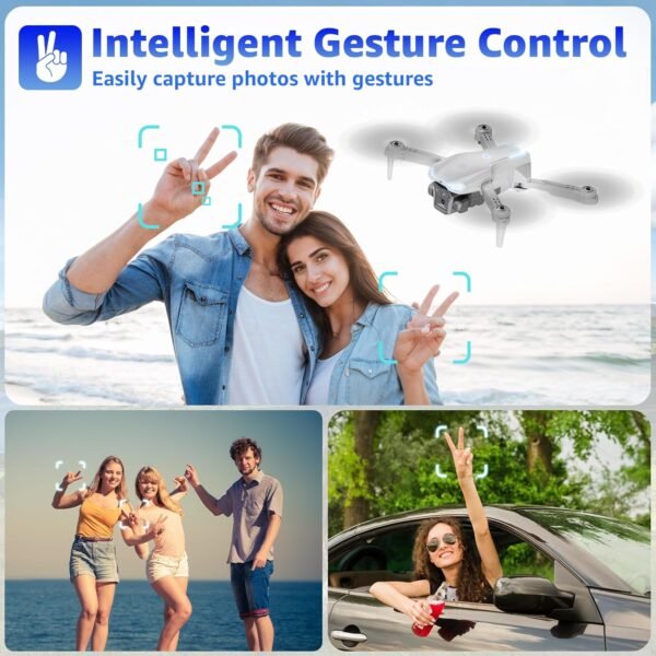 Drone with Camera for Kids & Adults, 1080P HD Mini FPV Drones with Altitude Hold, One-Key Take Off/Landing, Headless Mode, 360° Flips, Speed Adjustment, Toys Gifts for Boys Girls, Beginner