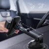 Lamicall Cell Phone Holder Car - [Ultra 70LBS Suction] Phone Mount for Car Quick Release Adjustable Car Phone Holder Mount Dashboard for iPhone Smartphone (Dark Grey)