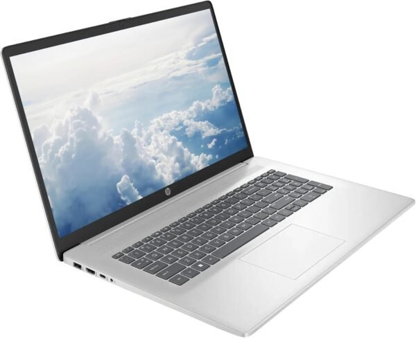 HP 17.3" FHD Business Laptop, 32GB RAM 1.5TB Storage (1TB SSD+512GB Docking Station Set), 6-Cores AMD Ryzen 5, Windows 11 Pro with Microsoft Office Home & Business Included, PLUSERA Earphones, Silver