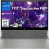 HP Envy 17 Laptop, 17.3" FHD Touchscreen Display,Intel i7-1355U Processor, 32GB RAM 1TB SSD, NVIDIA GeForce RTX 3050, Backlit Keyboard, Wi-Fi 6E, Bluetooth 5.3, Windows 11 Home, Silver