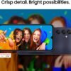 Samsung Galaxy A25 5G A256E 128GB Dual-SIM GSM Unlocked Android Smartphone (Latin Variant/US Compatible LTE) - Blue Black
