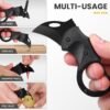 Small Pocket Knife for Men, Self Defense Keychain Box Cutter with 1.34inch Blade, Mini Folding Knives EDC Gadgets for Everyday Carry, Christmas Stocking Stuffers Gift for Adults Men Him